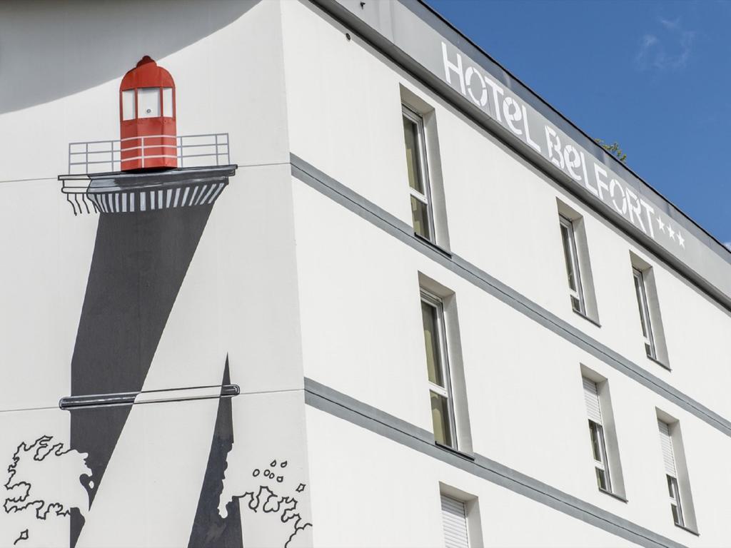 Hotel Belfort Нант Экстерьер фото
